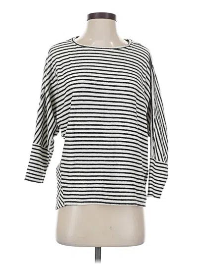 Pre-owned Gibson 3/4 Sleeve T-shirt In Silver