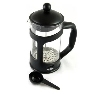Gibson 3.5-cup Mr Coffee Brivio French Press Coffee Maker With Plastic Lid In Clear;black