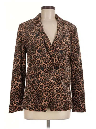 Pre-owned Gibson Blazer Jacket In Brown