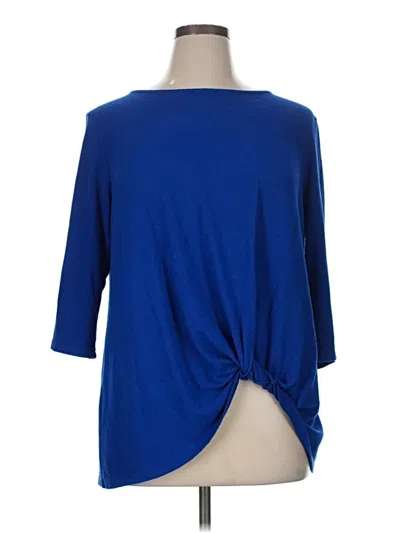 Pre-owned Gibson Cardigan Sweater In Blue