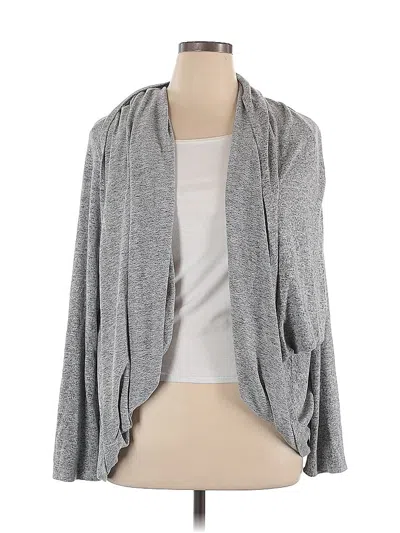 Pre-owned Gibson Cardigan Sweater In Gray
