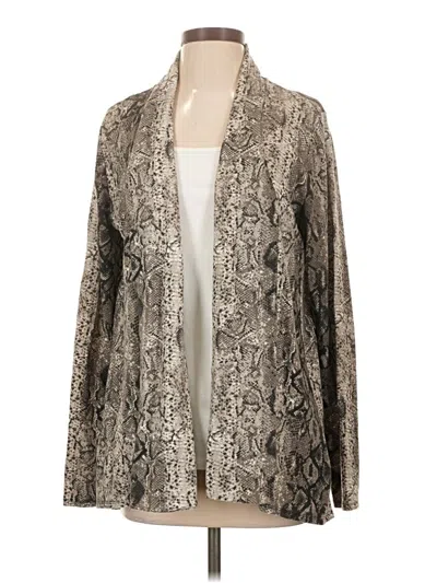 Pre-owned Gibson Cardigan Sweater In Silver