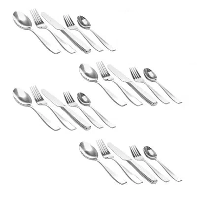 Gibson Castleford 20 Piece Flatware Set, Service For 4