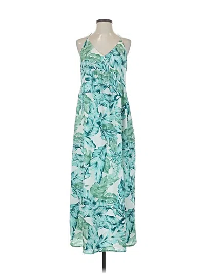 Pre-owned Gibson Casual Dress In Green