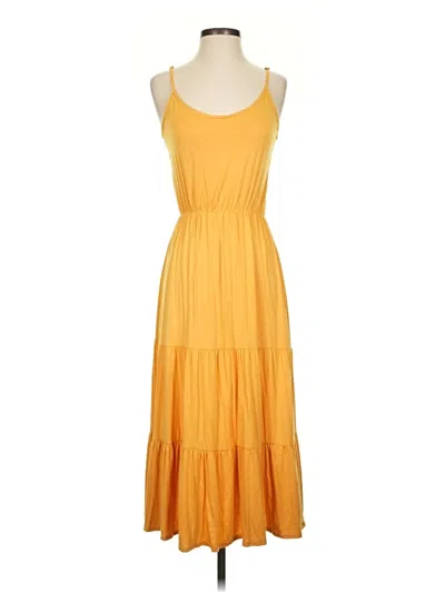 Pre-owned Gibson Casual Dress In Yellow