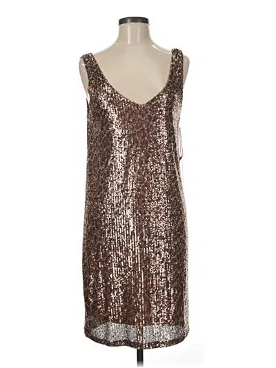 Gibson Cocktail Dress In Brown