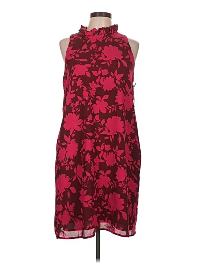 Pre-owned Gibson Cocktail Dress In Burgundy