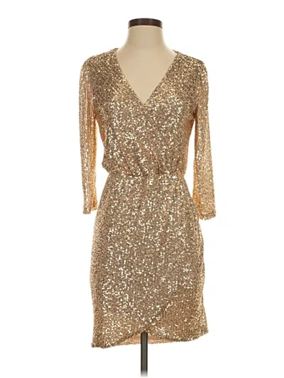 Pre-owned Gibson Cocktail Dress In Gold
