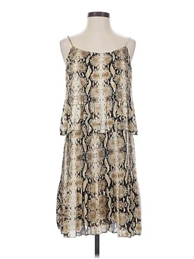 Gibson Cocktail Dress In Silver