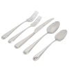Gibson Elite Claudine 20 Piece Stainless Steel Flatware Set In Silver