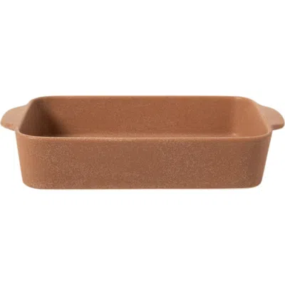Gibson Elite Claybrook 9x13 Stoneware Baking Dish With Handles In Brown
