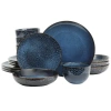 Gibson Elite Matisse 16-piece Dinnerware Set In Blue