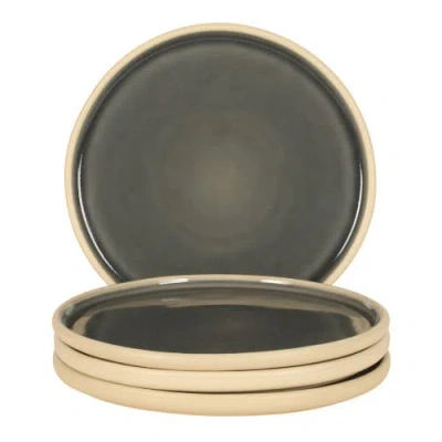 Gibson Elite Port Gaia Dinner Plates In Brown