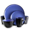 Gibson Elite Round 16-piece Dinnerware Set, In Blue