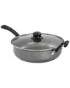 Gibson Everyday 11in Highberry Chicken Fryer With Lid In Gray