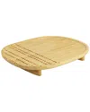Gibson Home 13.5in Sadler Wooden Serving Tray In Neutral