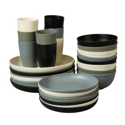 Gibson Home 32-piece Dinnerware Set, Service For 8, Wheatstraw Blend In Multi