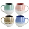 Gibson Home Avery Creek 4 Piece 19.1oz Stoneware Mug Set In Multi
