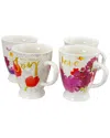 Gibson Home Bold Floral 17.4 Ounce Mug In Multi