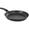 Gibson Home Delhi 11 Inch Round Nonstick Carbon Steel Frying Pan In Black