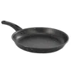 Gibson Home Delhi 11 Inch Round Nonstick Carbon Steel Frying Pan In Black