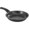 Gibson Home Delhi 8 Inch Round Nonstick Carbon Steel Frying Pan In Black