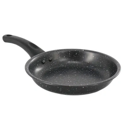 Gibson Home Delhi 9.5 Inch Round Nonstick Carbon Steel Frying Pan In Black