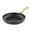 Gibson Home Ellsworth 12 Inch Aluminum Nonstick Frying Pan In Black