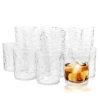 Gibson Home Great Foundations 16 Piece Tumbler And Double Old Fashioned Glass Set In Transparent