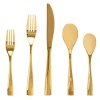 Gibson Home Holland Road 20 Piece Gold Stainless Steel Flatware Set In Gold