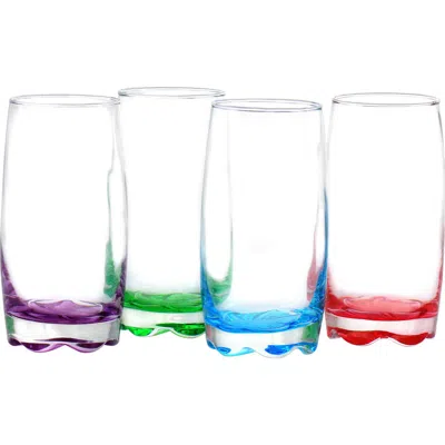 Gibson Home Gibson  Home Karissa 8-piece Glass Tumbler Set In Transparent