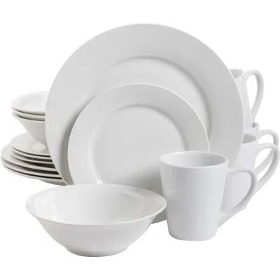 Gibson Home Noble Court 16-piece Dinnerware Set In White