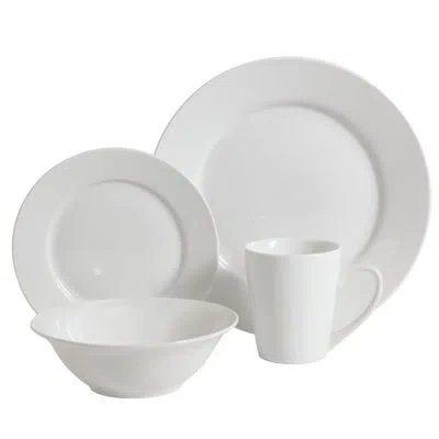 Gibson Home Noble Court 16-piece Dinnerware Set - White