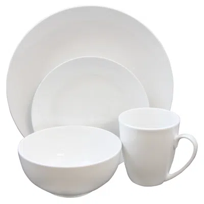 Gibson Home Ogalla 16 Piece Dinnerware Set In White