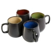 Gibson Home Soho Cafe 4 Piece 20 Ounce Stoneware Mug Set In Multi