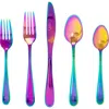 Gibson Home Stravidia 20 Piece Flatware Set In Multi
