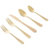 Gibson Home Stravidia 20 Piece Flatware Set  Stainless Steel In Gold