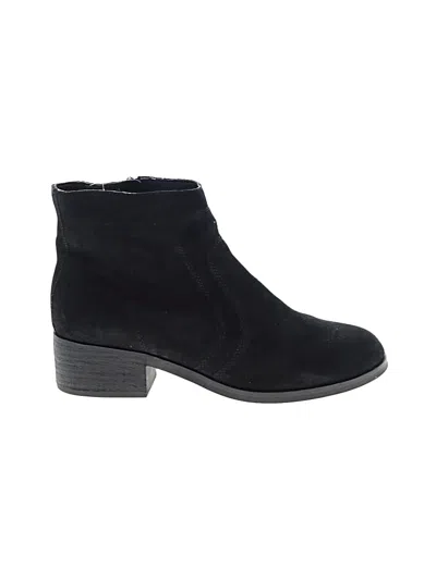 Pre-owned Gibson Latimer Ankle Boots In Black
