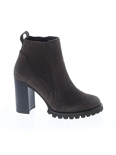 Pre-owned Gibson Latimer Ankle Boots In Brown