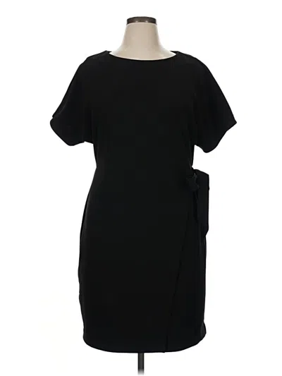 Pre-owned Gibson Latimer Casual Dress In Black