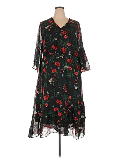 Gibson Latimer Casual Dress In Black