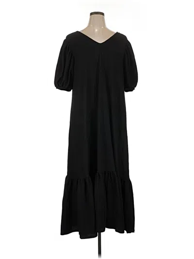 Pre-owned Gibson Latimer Casual Dress In Black