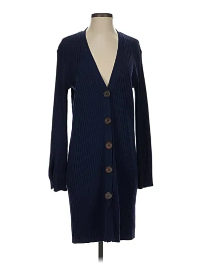 Pre-owned Gibson Latimer Casual Dress In Blue