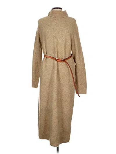 Pre-owned Gibson Latimer Casual Dress In Brown