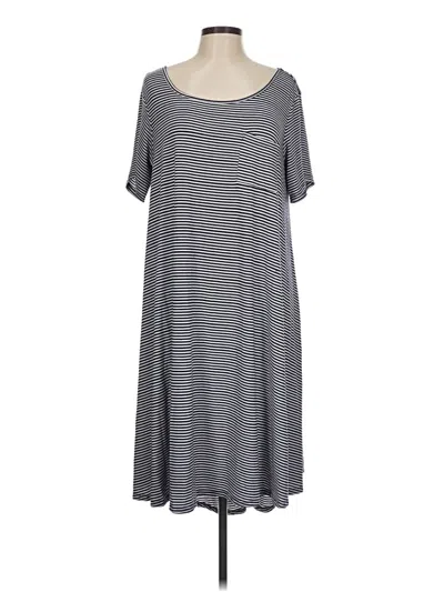 Pre-owned Gibson Latimer Casual Dress In Gray