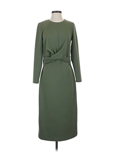 Pre-owned Gibson Latimer Casual Dress In Green