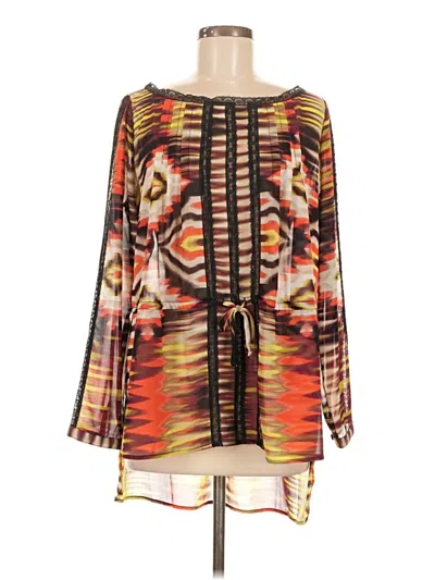 Pre-owned Gibson Latimer Casual Dress In Orange