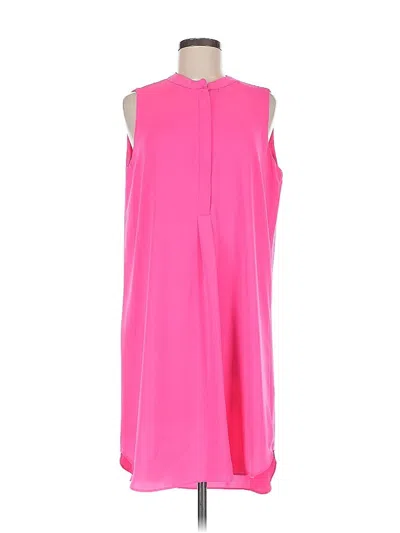 Pre-owned Gibson Latimer Casual Dress In Pink