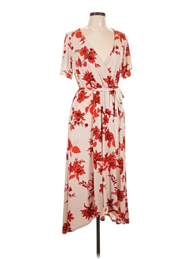 Pre-owned Gibson Latimer Casual Dress In Red