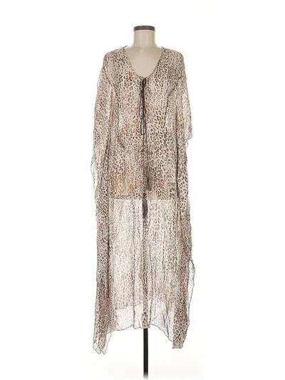 Pre-owned Gibson Latimer Casual Dress In Silver